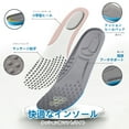 thumbnail image 3 of 3 Pairs Comfortable Replacement Shoe Insole Inserts, Foot Massage Breathable Shoe Soles Relief Insoles for Working Daily Use, 3 of 7