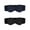 Black & Dark Blue, variant on Women's Plus Size Buckle Waist Belt 2 Pcs 33.5"x2.36" Black & White