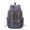 Grey, variant on Leisure backpack large capacity canvas bag,Black
