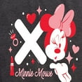 thumbnail image 3 of Mickey & Friends - Xo Minnie Mouse - Women's Short Sleeve Graphic T-Shirt, 3 of 5