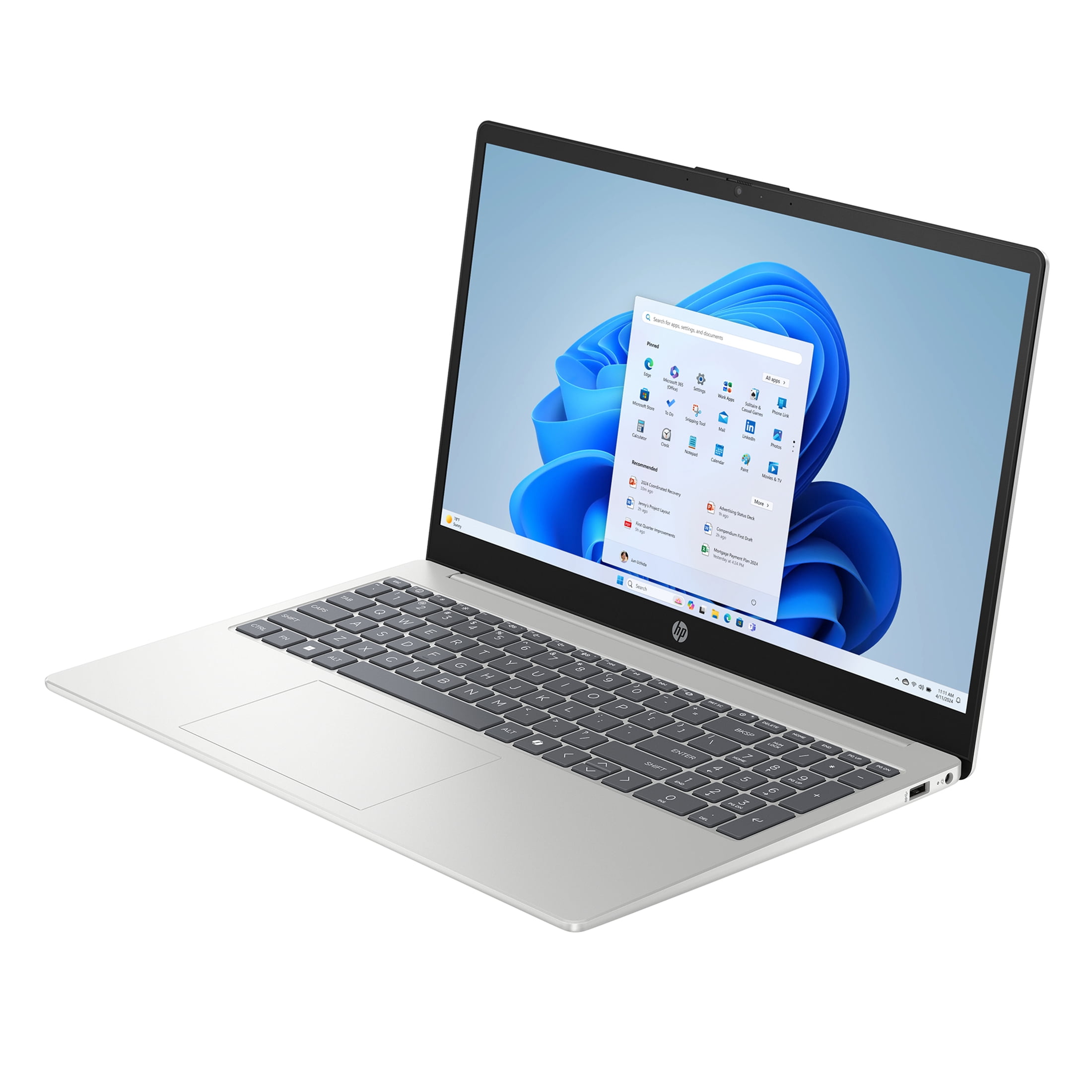 HP 15.6 inch Windows Touch Laptop Intel Core i5-1334U 8GB RAM 512GB SSD Natural Silver