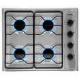 thumbnail image 1 of Parrilla de Gas Empotrable Garell 4 quemadores Acero Inoxidable Encendido manual, 1 of 7