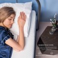 thumbnail image 4 of Subrtex 2,3, or 4 Inch Gel-Infused Memory Foam Mattress Topper With Removable Fitted Bamboo Cover, 4 of 11