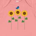 thumbnail image 4 of Inktastic Sunflower Garden and Bird Boys or Girls Baby Bodysuit, 4 of 5