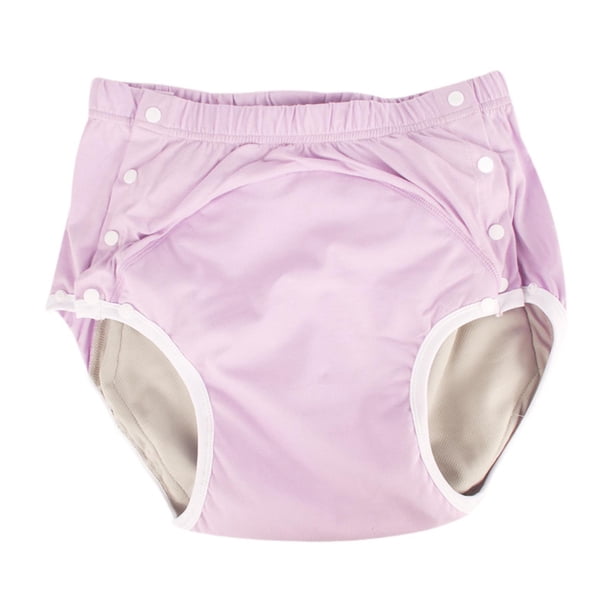 Pañal para adultos profesional, reutilizable, de secado rápido y silencioso; ropa interior lavable para mujeres. 3XL