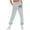 Grey, variant on Simua Women's Winter Warm Fleece Joggers Hearted Printed Pants Sherpa Lined Athletic Active Sweatpants