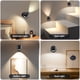 thumbnail image 2 of Luz LED Montada en la Pared con Control Remoto, Aplique de Pared Recargable de 3600 Mah con Batería, Temperaturas de 3 Colores y Luz de Pared Inalámbrica Regulable, Ajustable en 360° para Recámara, Sala de Estar y Luces Fotográficas para Pared, 2 of 7