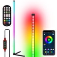thumbnail image 1 of Neoglint Smart LED Corner Lamp RGB Atmosphere Floor Lamp Detachable Corner Light APP Control Remote, 1 of 8