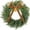24-Inch Real Touch Cedar Christmas Wreath, variant on 24-Inch Real Touch Cedar Christmas Wreath, Lifelike Artificial Pine and Cypress Wreath with Cow Bell and Velvet Bow, Hanging Front Door, Window, Wall, Porch, Indoor & Outdoor Holiday Décor