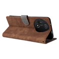 thumbnail image 2 of Phone Wallet Case for TCL 60R 5G with Stand - Leather Folio Cover & Card Slots Brown, 2 of 5