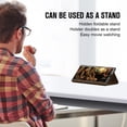 thumbnail image 3 of Dteck Slim Magnetic Leather Case for Samsung Galaxy S24 Ultra,Luxruy Business Men Women Case Flip Kikcstand Cover for Galaxy S24 Ultra,Brown, 3 of 7