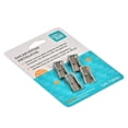 thumbnail image 3 of Sacapuntas Metálicos Pen+Gear Silver 4 Piezas, 3 of 4