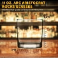 thumbnail image 5 of 11 oz. ARC Aristocrat Rocks Glasses- 10 Pack- Black, 5 of 5
