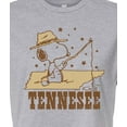 thumbnail image 3 of Peanuts - Tennessee Snoopy - Juniors Cropped Graphic T-Shirt, 3 of 6
