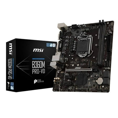 MSI Motherboard B360M PRO-VD - B360MPROVD