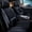 Black, variant on Maidao Custom Fit Tipo Car Seat Cover Set for FIAT for Tipo 2015-Present 5 Seats With Pillows Coffee