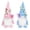2pcs:pink+blue, variant on 2Pcs Mother'S Day Flower Gnome Doll Handmade Swedish Tomte Spring Easter Elf Faceless Man Doll Decoration Ornament Valentine'S Day Gift