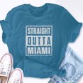 thumbnail image 5 of EcoLoom Straight Outta Miami Short Sleeve Unisex T Shirt, 5 of 6