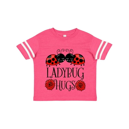 

Inktastic Ladybug Hugs Cute Pair of Ladybugs Gift Toddler Boy or Toddler Girl T-Shirt