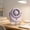 C, variant on Ailezt Portable Air Mist Cold Fan Rechargeable Mist Fan Adjustable Speed Gear For Summer For Desk Home