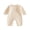 Apricot, variant on RUINIXCW Newborn Baby Girl Hospital Going Home Outfit Knit Sweater Romper Infant Girls Spring Fall Winter Clothes Solid Eyelet Long Sleeve Jumpsuit
