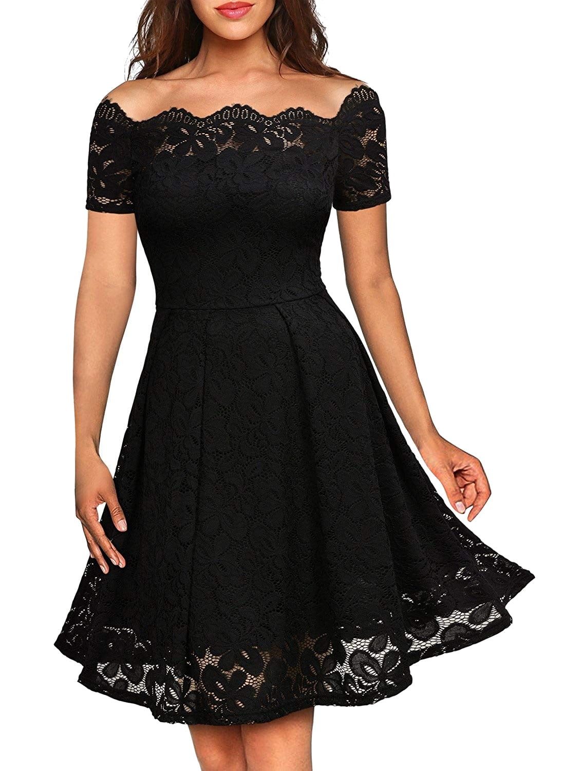 MissMay - Womens A-Line Dress Medium Vintage Floral Lace M - Walmart.com - Walmart.com