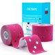 thumbnail image 1 of Cinta Kinesiológica OK TAPE Punch 5 cm x 5 m Rosa 2 Rollos, 1 of 6