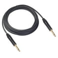 thumbnail image 3 of 6.35mm 1/4 '' A Cable De Interconexión Balanceado Adaptador De Línea de sonido Negro 3m Hugo Cable masculino a masculino, 3 of 10