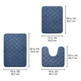 thumbnail image 2 of Mainstays Memory Foam Bath Mat Set, 2 of 5
