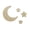 A, variant on HOARBOEG Wooden Moon Stars Wall Decals Set - Natural Wood Teens Room Decor, Unfinished Celestial Nursery Wall Art for DIY Painting, Safe Teens-Friendly Bedroom Wall Stickers