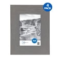 thumbnail image 2 of Mainstays 4x6 inch Flat Wide Grey 1.5" Gallery Wall Picture Frames - 4 Pack Set, 2 of 9