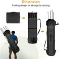 thumbnail image 4 of ZZkhGO Fishing Rod Carrier, Reel Organizer Pole Storage Bag, Multifunctional Tackle Box with Large Capacity for Fishing Gear Travel Storage, 4 of 6