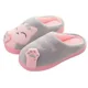 thumbnail image 5 of Pantuflas de gato tiernas, pantuflas cálidas de felpa, pantuflas antideslizantes cómodas de invierno para hombres y mujeres, 5 of 8