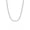3MM, variant on Moissanite Tennis Necklace 3mm-6.5mm (0.1-0.5CT) D/VVS1 Round Cut, 14K White Gold Plated 925 Silver, Hypoallergenic Jewelry Gift for Women Men with GRA Certificate.