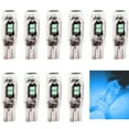 thumbnail image 1 of BUYISI 10Pcs T10 3030 5Smd Led 5W5 Non-Polar Decoding Width Indicator Lamp Automobile Ice Blue Long Light, 1 of 5