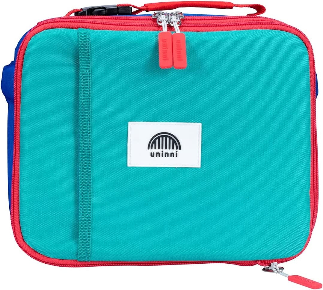 uninni Insulated Lunch Bag for Kids, Girls & Boys, Reusable and LeakResistant Color Block