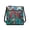 Cardinal Floral Stained, variant on Pug Dog Broken Stone Crossbody Purse, Durable Ladies Crossbody Bag Smooth Zipper Multiple Zipper Pockets Purse Satchel for Short Trips Short Journeys