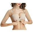 thumbnail image 1 of Skin tone Arm Shaper after surgery arm compression sleeve clothing posture corrector Shaper suit top, 1 of 5