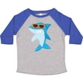 thumbnail image 3 of Inktastic Cute Shark, Cool Shark, Shark with Sunglasses Boys or Girls Toddler T-Shirt, 3 of 5