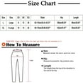 thumbnail image 3 of Patlollav Womens Linen Cropped Pants Plus Size Casual Comfortable Capris Trousers Elastic Waist Pants, 3 of 6