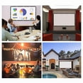 thumbnail image 4 of Projecteur Pliant Portable en Polyester Écran 100 120 150 Pouces Cinéma Extérieur, 4 of 5
