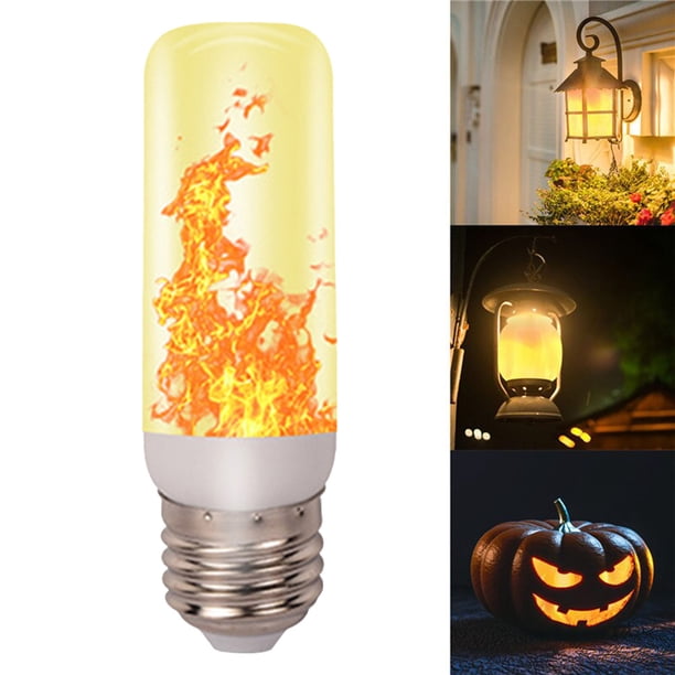 Bombilla LED de llama E27E26, lámpara de ambiente novedosa, decoración creativa para fiesta y boda