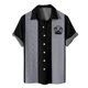 thumbnail image 1 of Men's Hawaiian Printed Button Short Sleeve Shirts Men's Casual Fashion Short Sleeve Shirts 2XL, 1 of 4