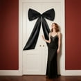 thumbnail image 4 of 41.3" x 25.6" Giant Coquette Bow Decor - Oversized Wall Bow for Birthday, Bridal & Baby Showers - Themed Party Backdrop, Wedding Decorations & Christmas Tree Topper, 4 of 5
