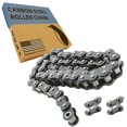 thumbnail image 1 of Cadena de rodillos PGN #40 de acero al carbono de 10 pies con 2 eslabones para bicicletas, 1 of 6