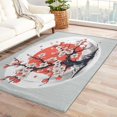 thumbnail image 1 of Cherry Blossoms Area Rugs for Bedroom Living Room - 2x3 ft - Japanese Style Carpet for Home Decor - Flower Patterned Decorative Indoor Small Rug - Washable & Soft & Non Slip & Low Pile (ZF&8337), 1 of 7
