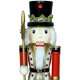 thumbnail image 3 of Figura de Cascanueces de Navidad de 35 cm, figura tradicional para decoración de estar, 3 of 5