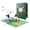 baseball music, variant on Elegant 3D Birthday Celebration Card Eye Catching Birthday Greeting Card with Music LED Light Show for Friend Family