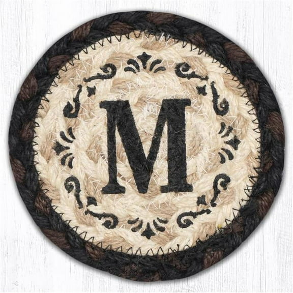 Capitol Importing 30-313M 5 x 5 in. IC-313 M Monogram Printed Coaster