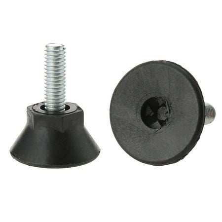 M6 x 18 x 25mm Leveling Feet Adjustable Leveler Support for Home Table Legs 2pcs